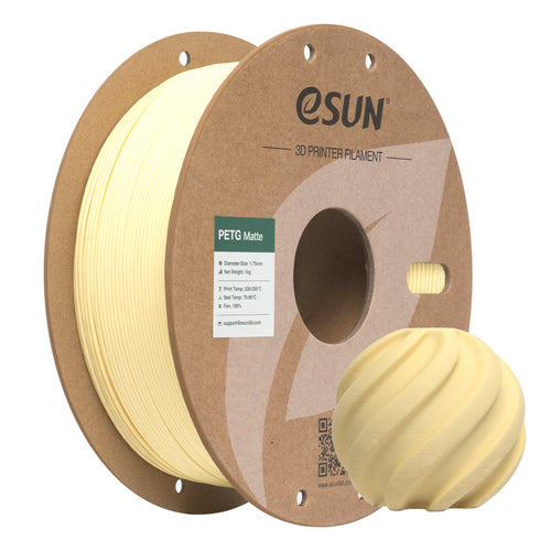 Filament PETG matný mandlově žlutá | eSUN