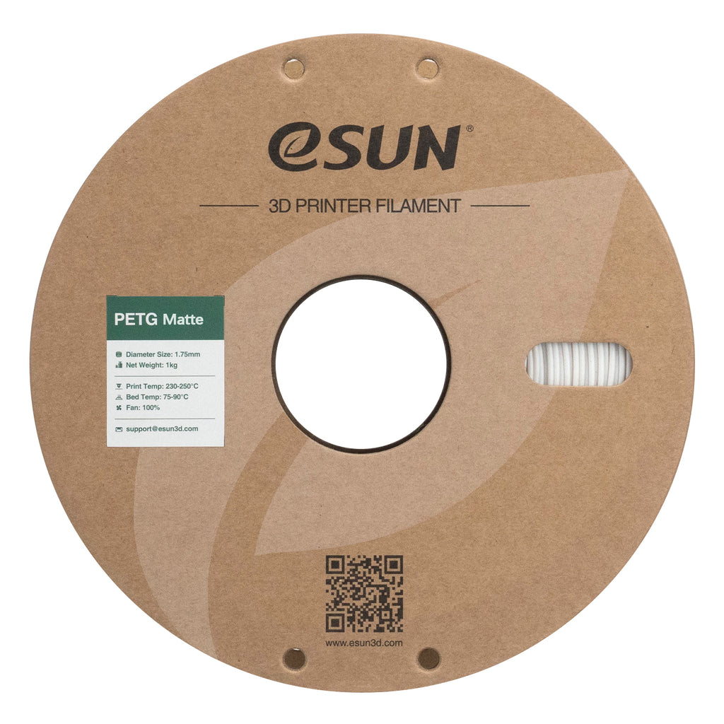 Filament PETG matný bílá | eSUN