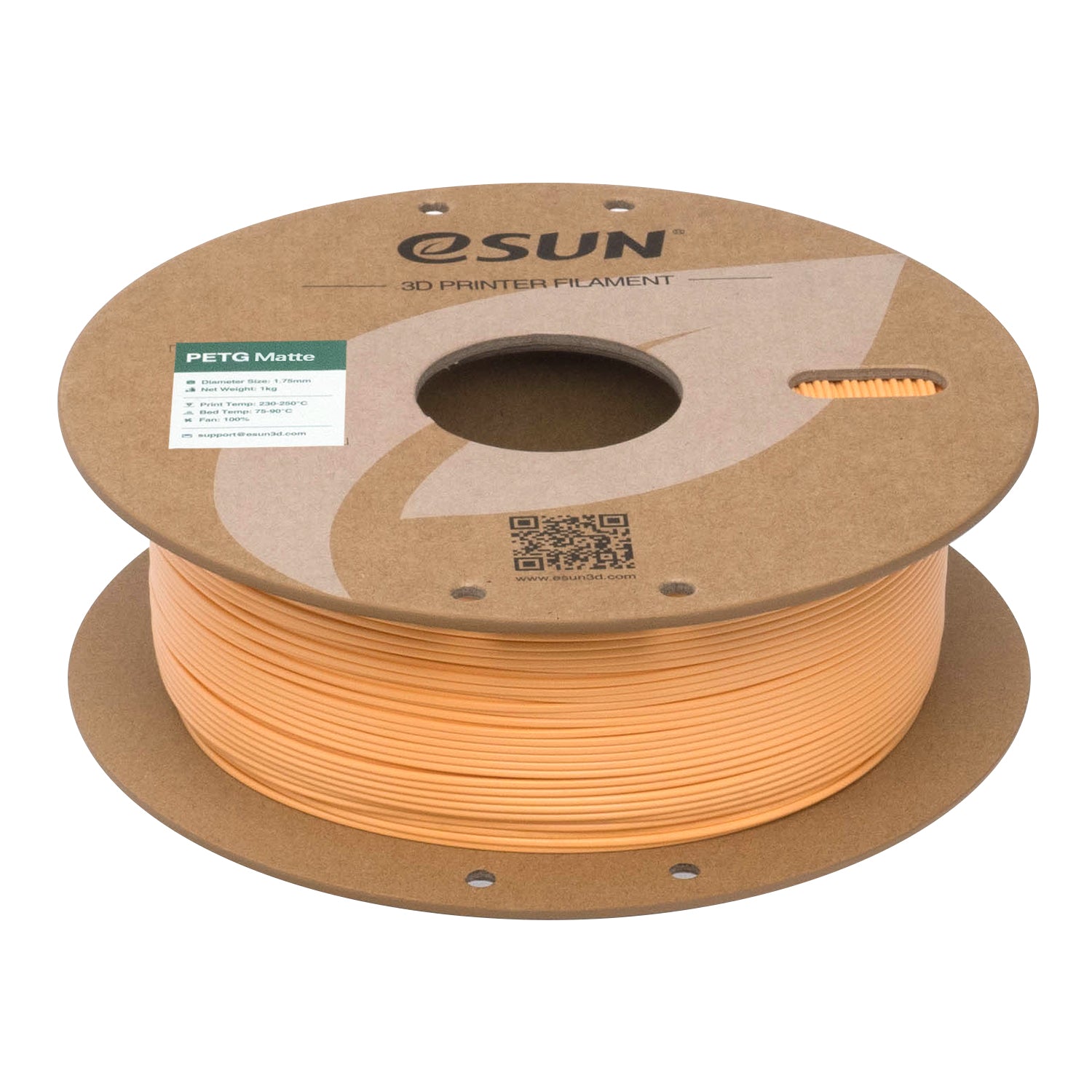 Filament PETG matný meruňková | eSUN