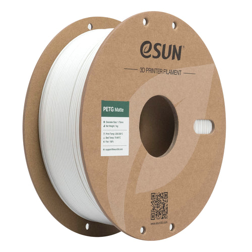 Filament PETG matný bílá | eSUN