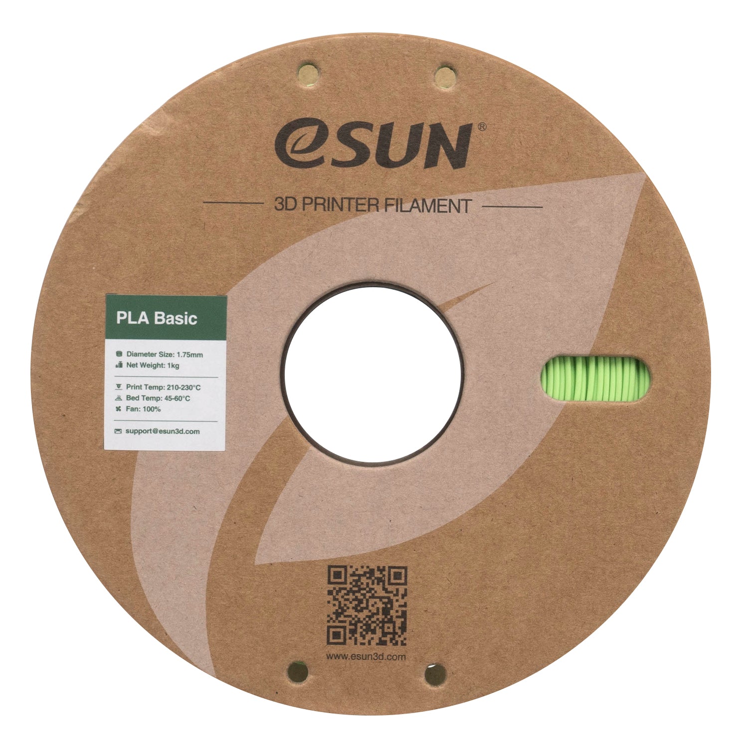 Filament PLA-Basic smaragdová | eSUN