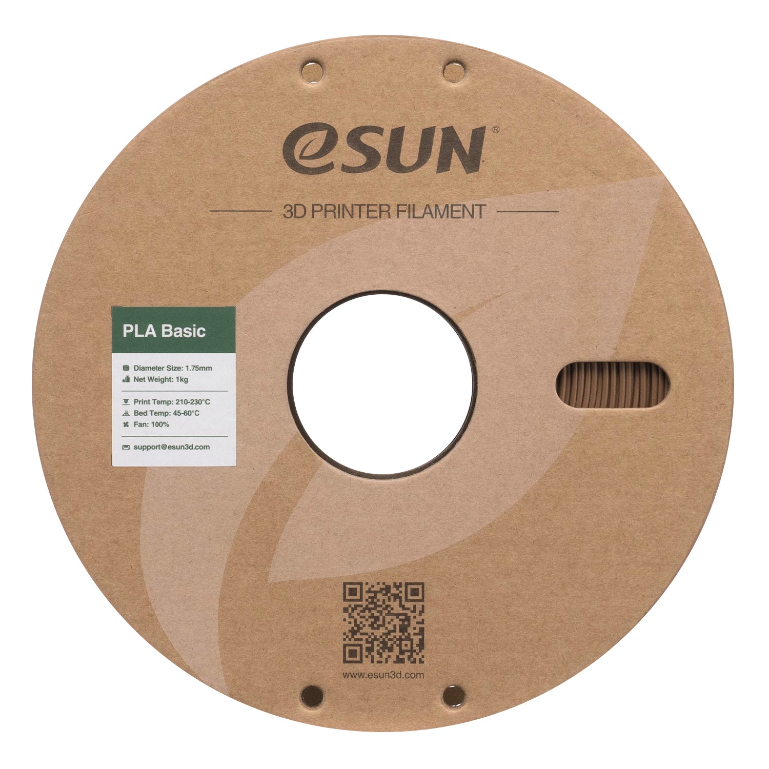 Filament PLA-Basic hnědá | eSUN