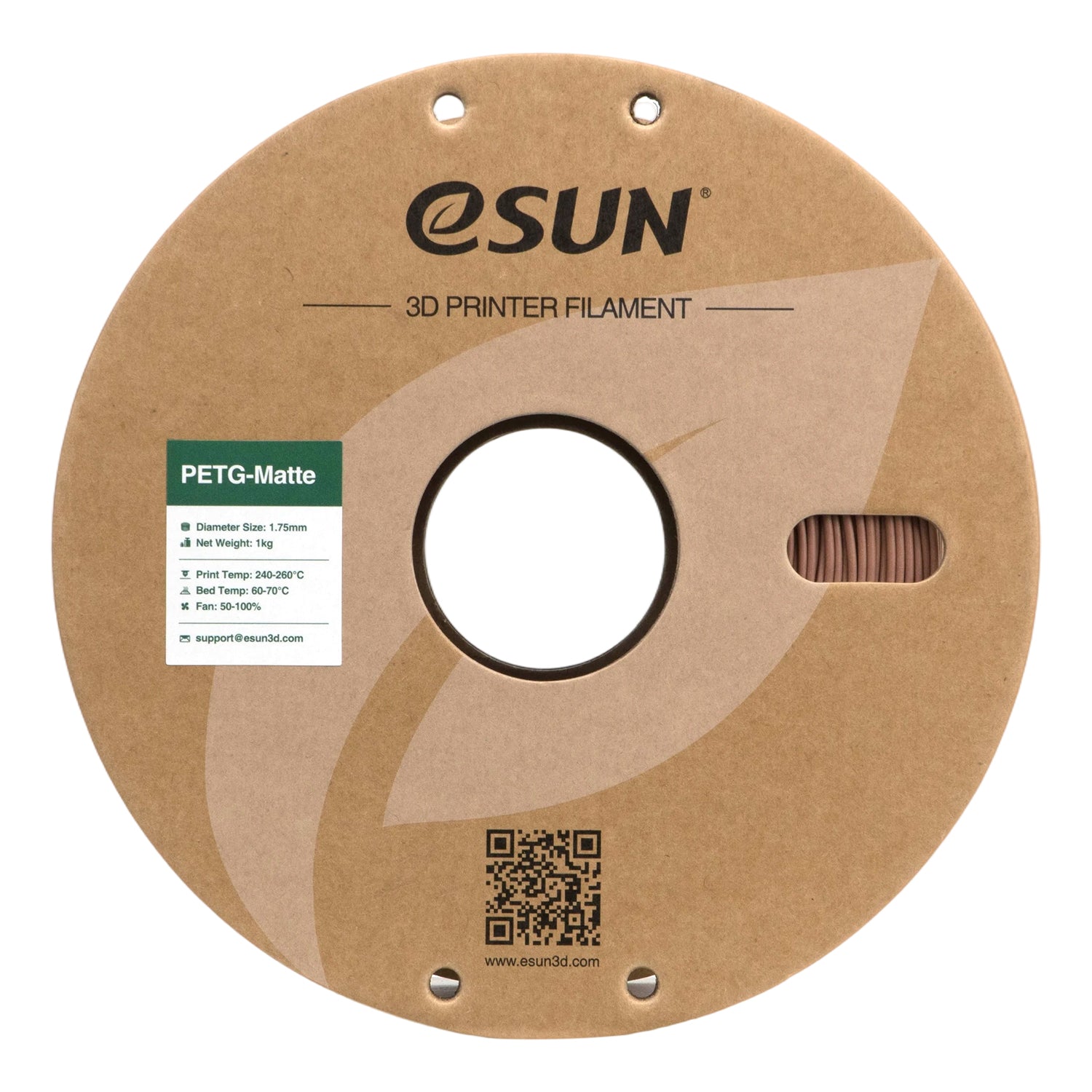 Filament PETG matná terakotová | eSUN