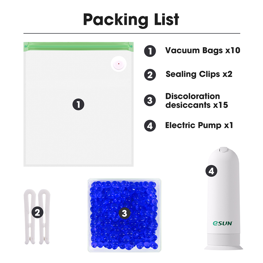 eVacuum Kit Pro Vakuovací sada na filament | eSUN