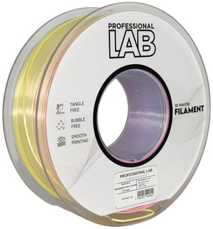 Filament Silk PLA duhová světlá | Prof. Lab