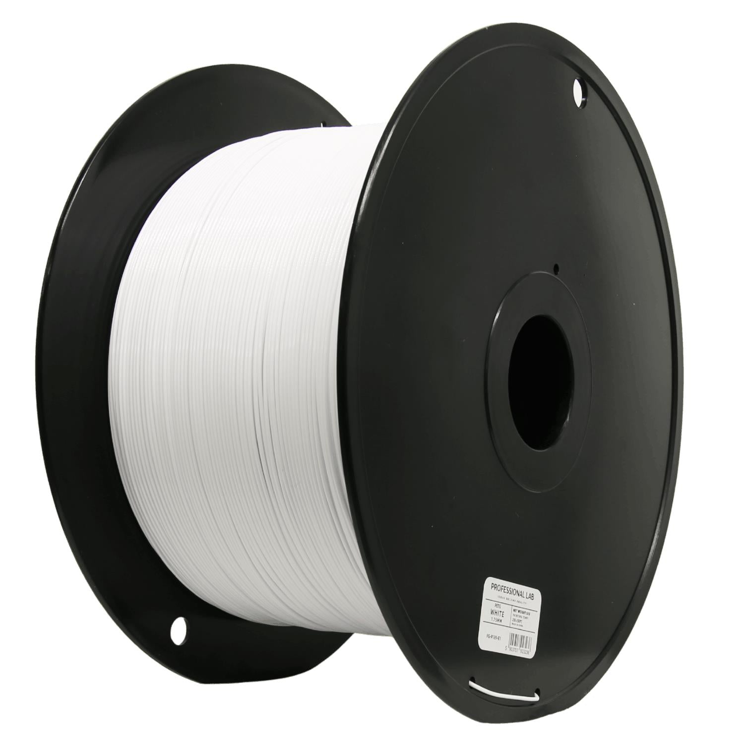 Cívka filamentu PETG bílá 5 kg, Prof. Lab, 1,75 mm