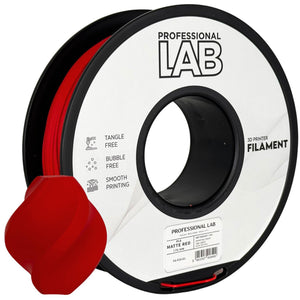 Filament PLA matná červená | Prof. Lab
