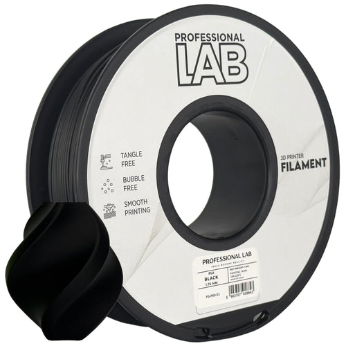 Cívka filamentu PLA černá, Prof. Lab, 1,75 mm