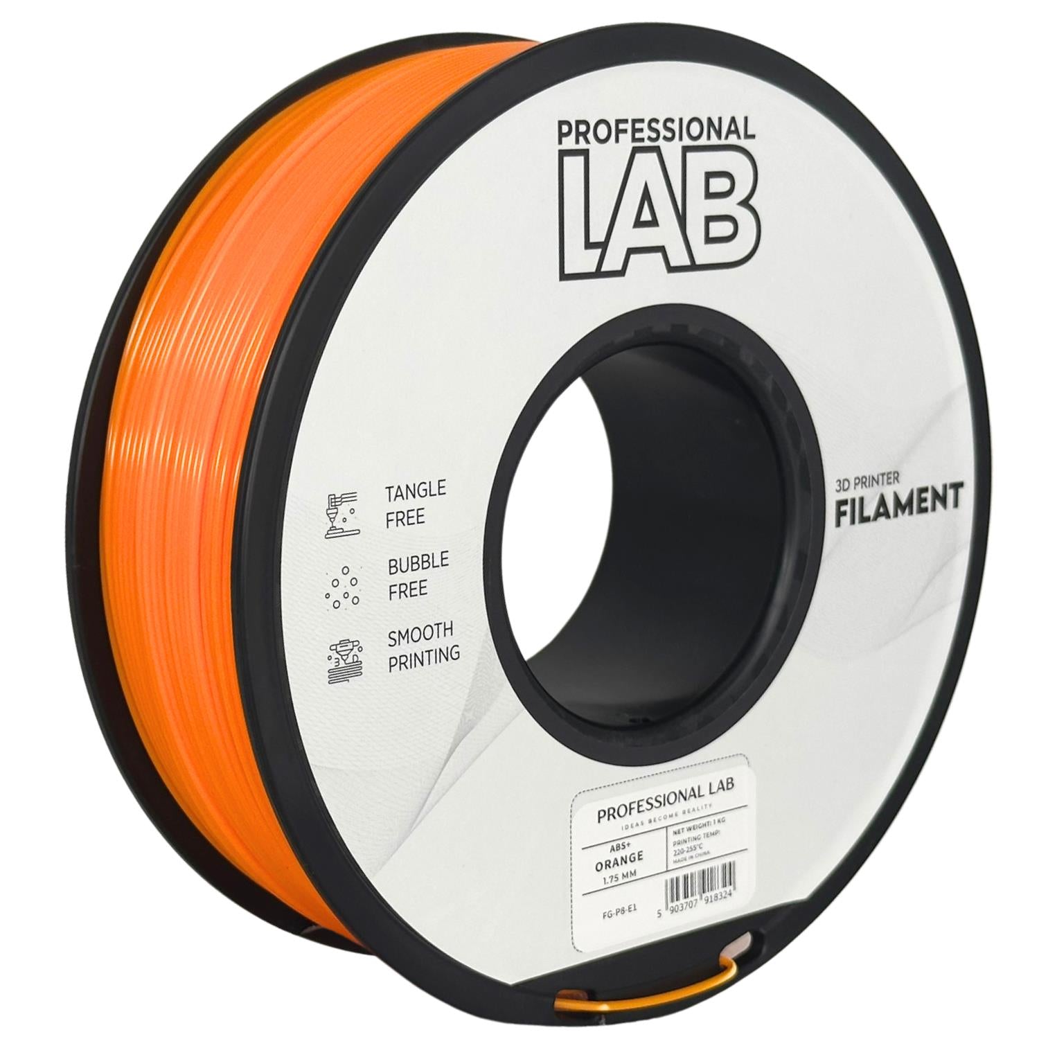 Filament ABS+ oranžová | Prof. Lab