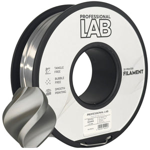 Filament Silk PLA stříbrná | Prof. Lab