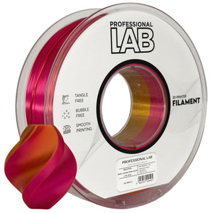 Filament Silk PLA Dual Color růžová zlatá | Prof. Lab