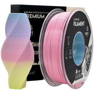 Filament Silk PLA duhová světlá | Smart Print