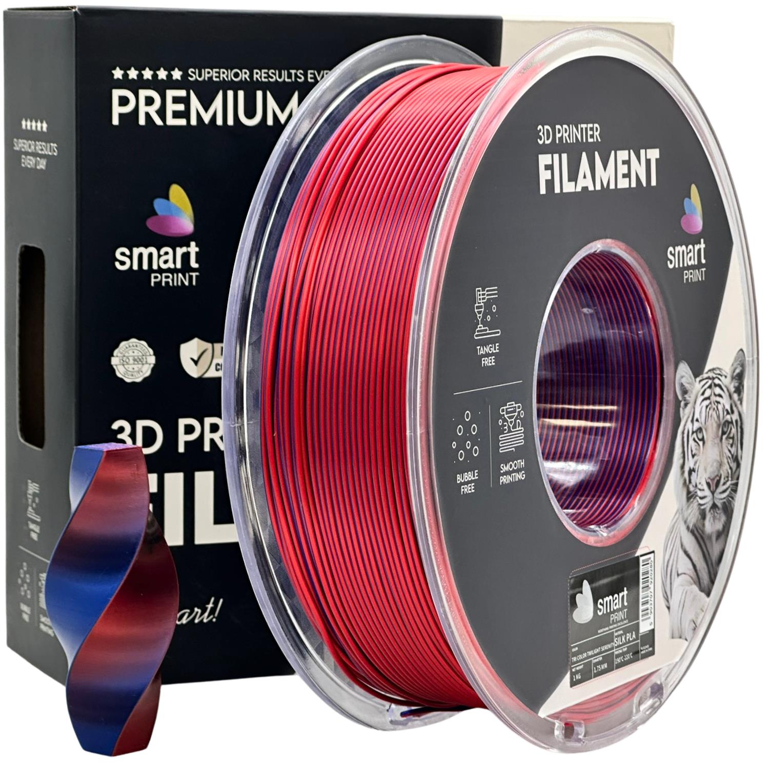 Filament Silk PLA Dual Color Twilight Serenity| Smart Print