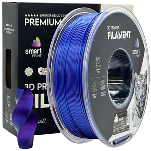 Filament Silk PLA Tri Color modrá fialová černá | Smart Print