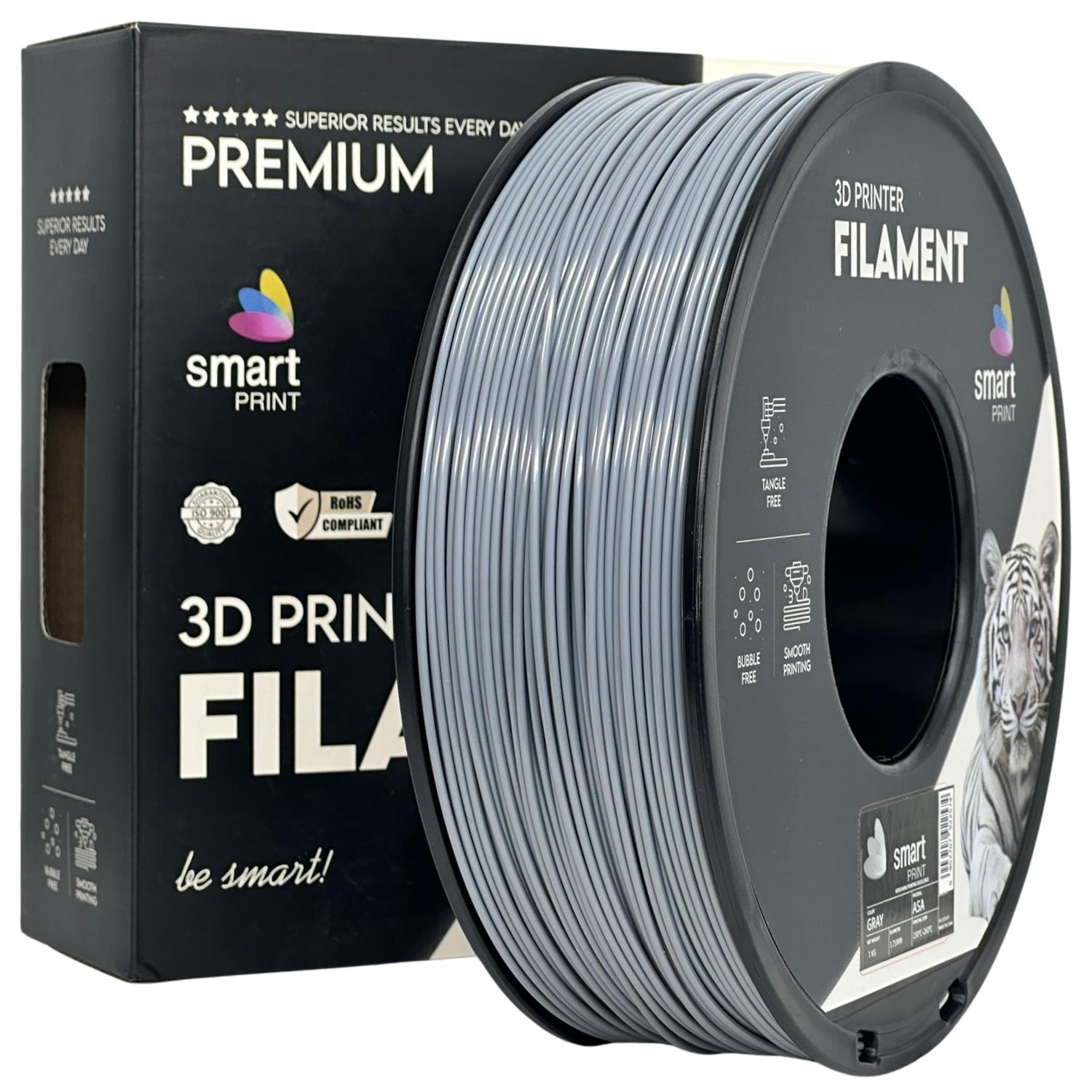 Filament ASA šedá | Smart Print