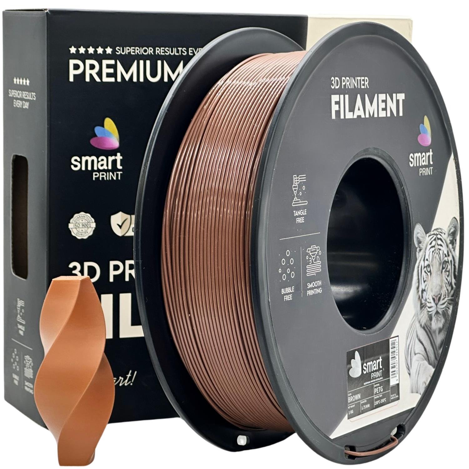 Filament PETG hnědá | Smart Print